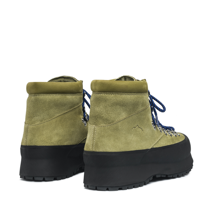 Rosset Green Moss Suede M